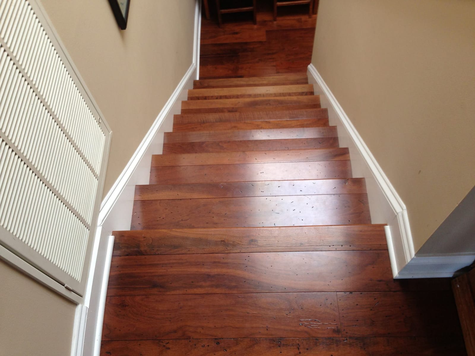 Hardwood flooring installed by Miller's Wholesale Flooring in East Tennessee
