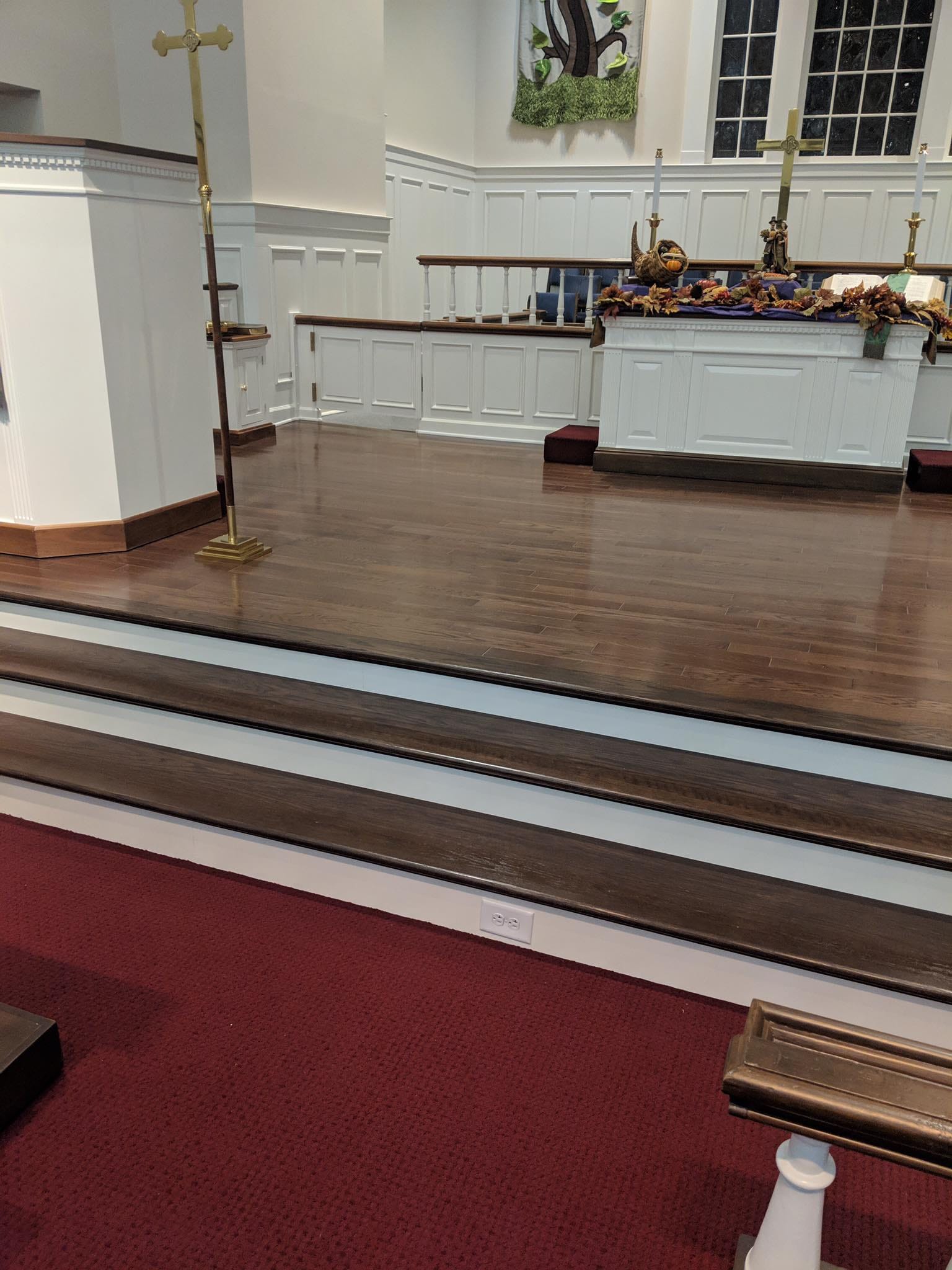 Commercial flooring installed by Miller's Wholesale Flooring in East Tennessee