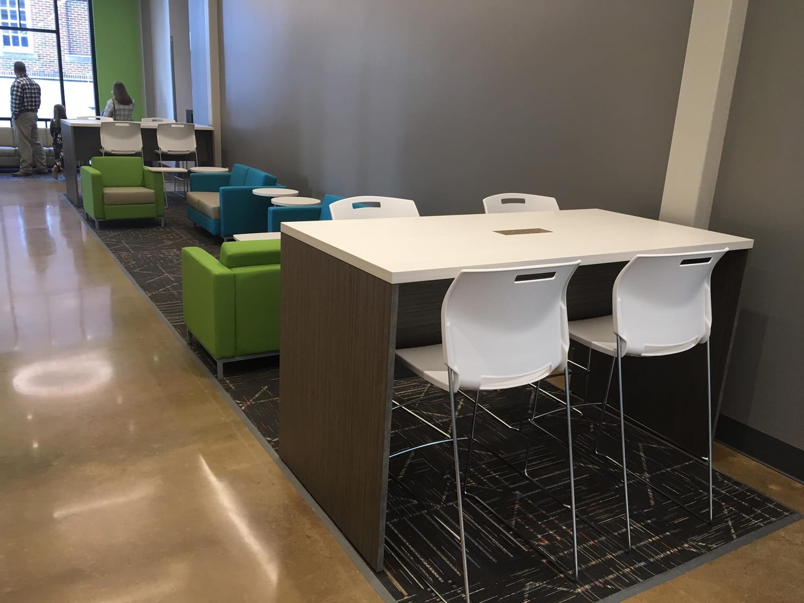 Commercial flooring installed by Miller's Wholesale Flooring in East Tennessee