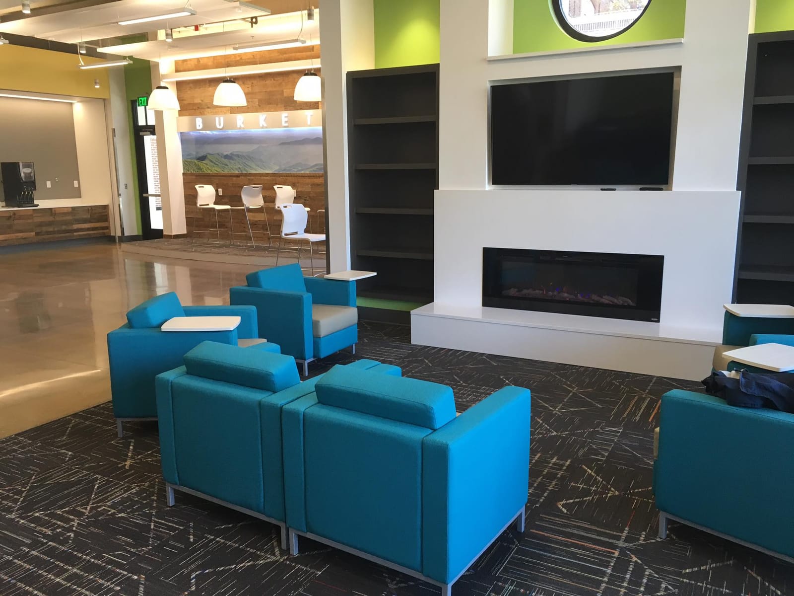 Commercial flooring installed by Miller's Wholesale Flooring in East Tennessee