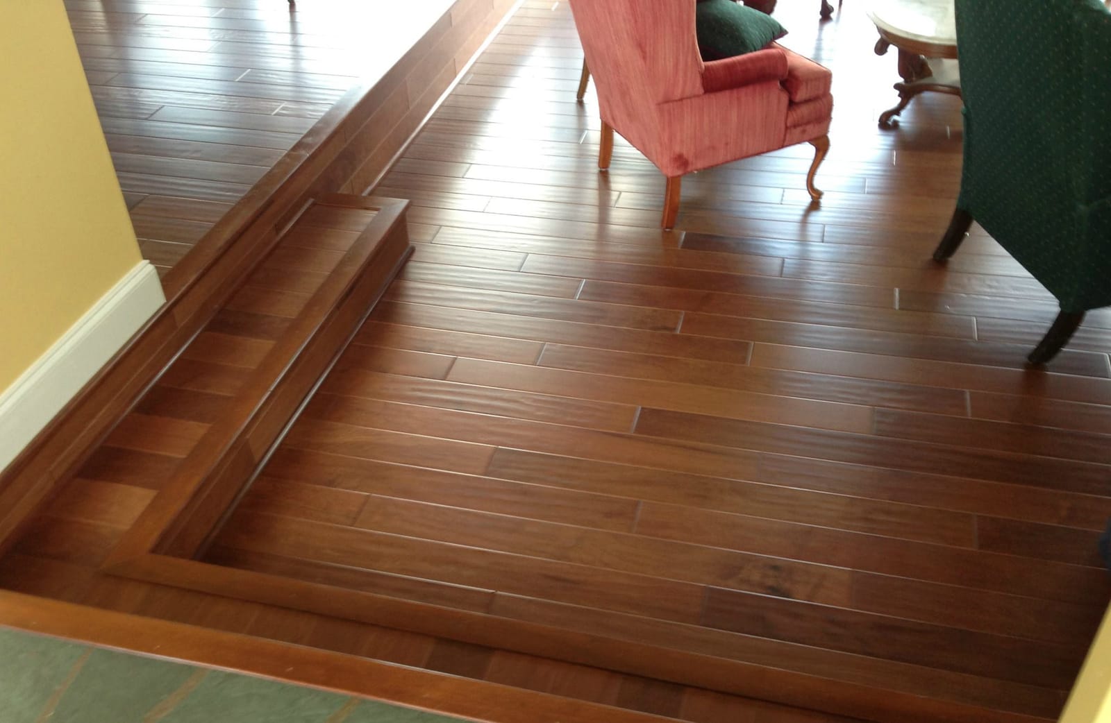 Hardwood flooring installed by Miller's Wholesale Flooring in East Tennessee