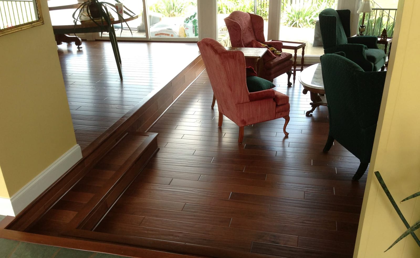 Hardwood flooring installed by Miller's Wholesale Flooring in East Tennessee