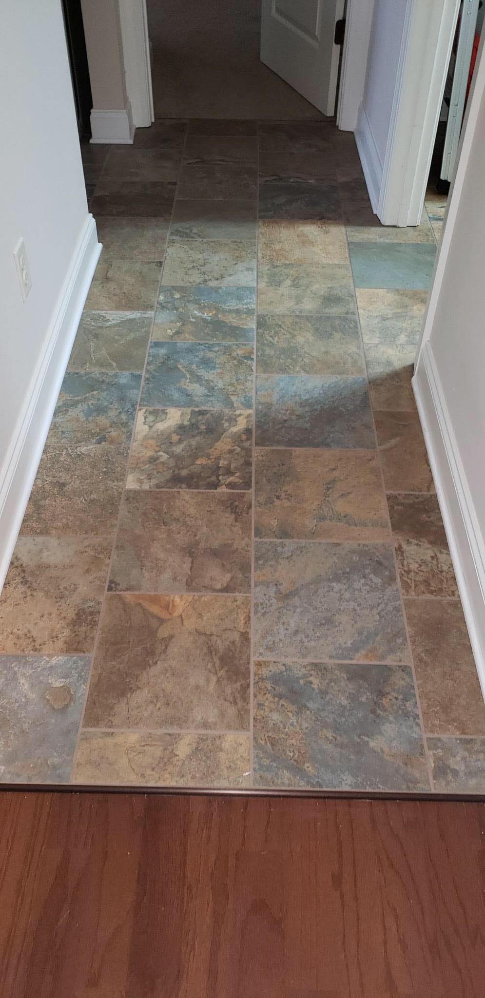 Tile & Stone flooring installed by Miller's Wholesale Flooring in East Tennessee