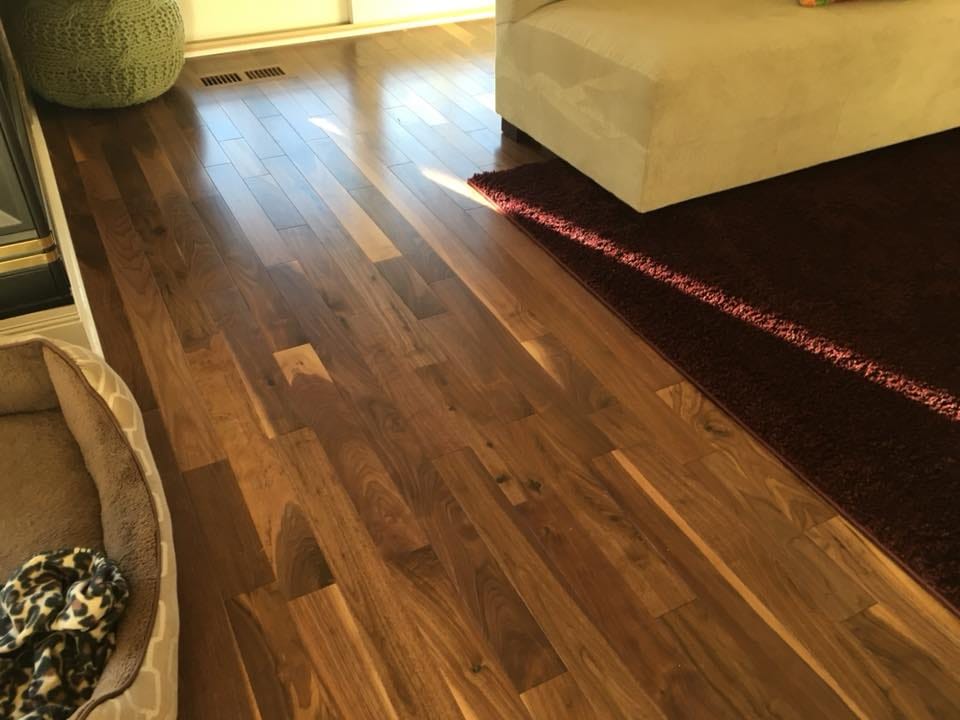 Hardwood flooring installed by Miller's Wholesale Flooring in East Tennessee