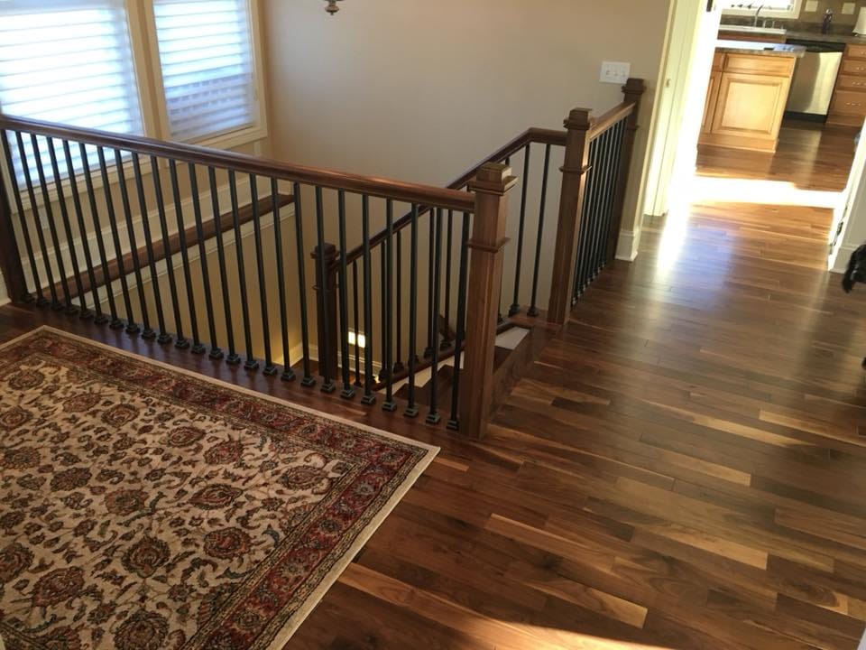 Hardwood flooring installed by Miller's Wholesale Flooring in East Tennessee