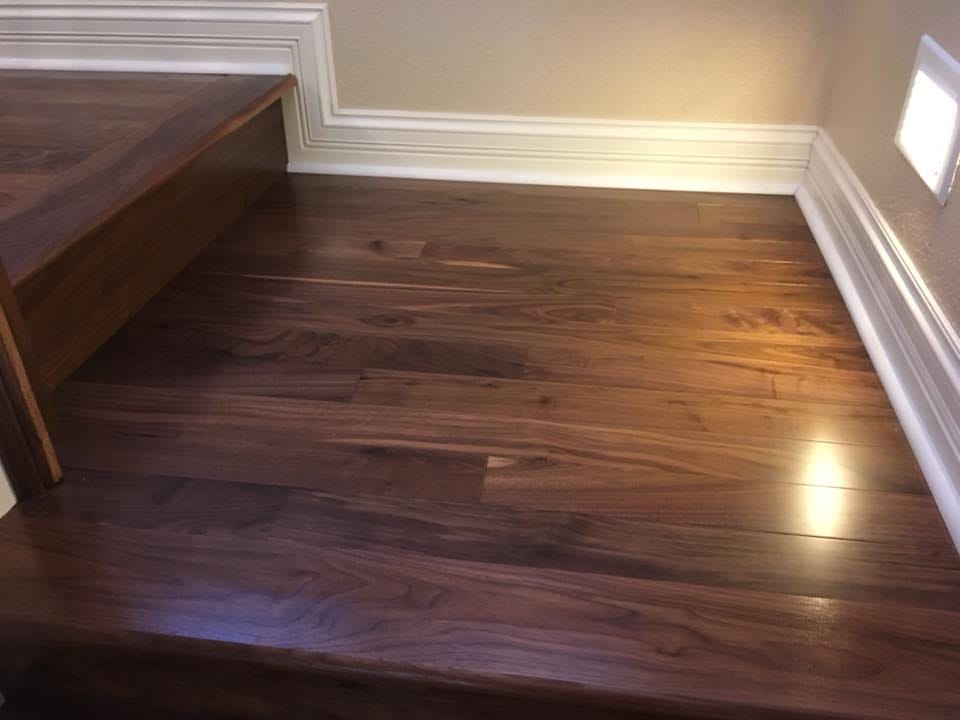Hardwood flooring installed by Miller's Wholesale Flooring in East Tennessee