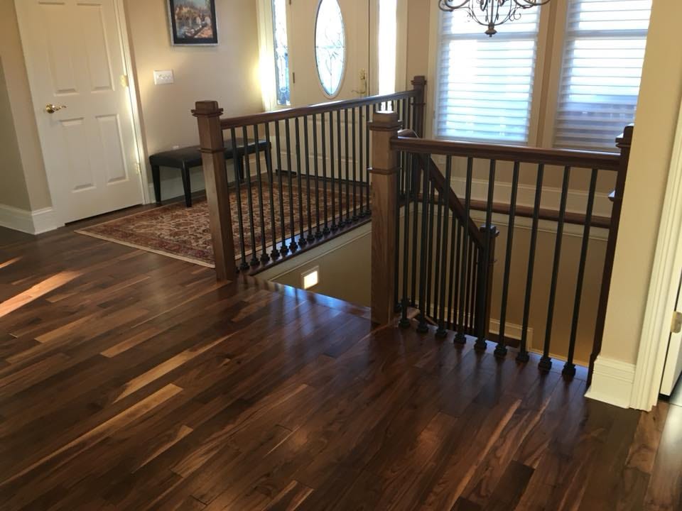 Hardwood flooring installed by Miller's Wholesale Flooring in East Tennessee