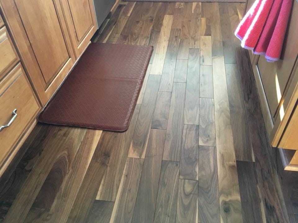 Hardwood flooring installed by Miller's Wholesale Flooring in East Tennessee