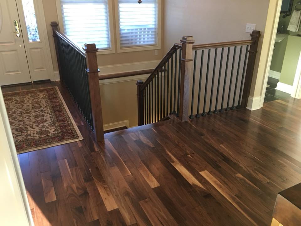 Hardwood flooring installed by Miller's Wholesale Flooring in East Tennessee