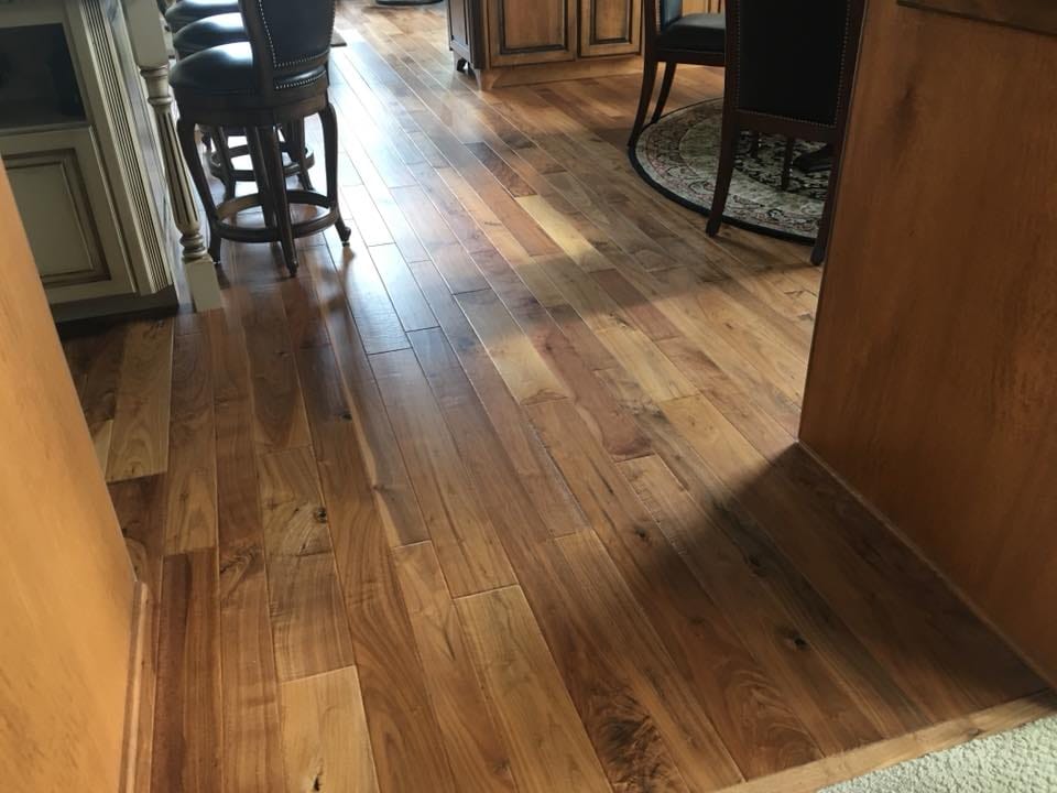 Hardwood flooring installed by Miller's Wholesale Flooring in East Tennessee