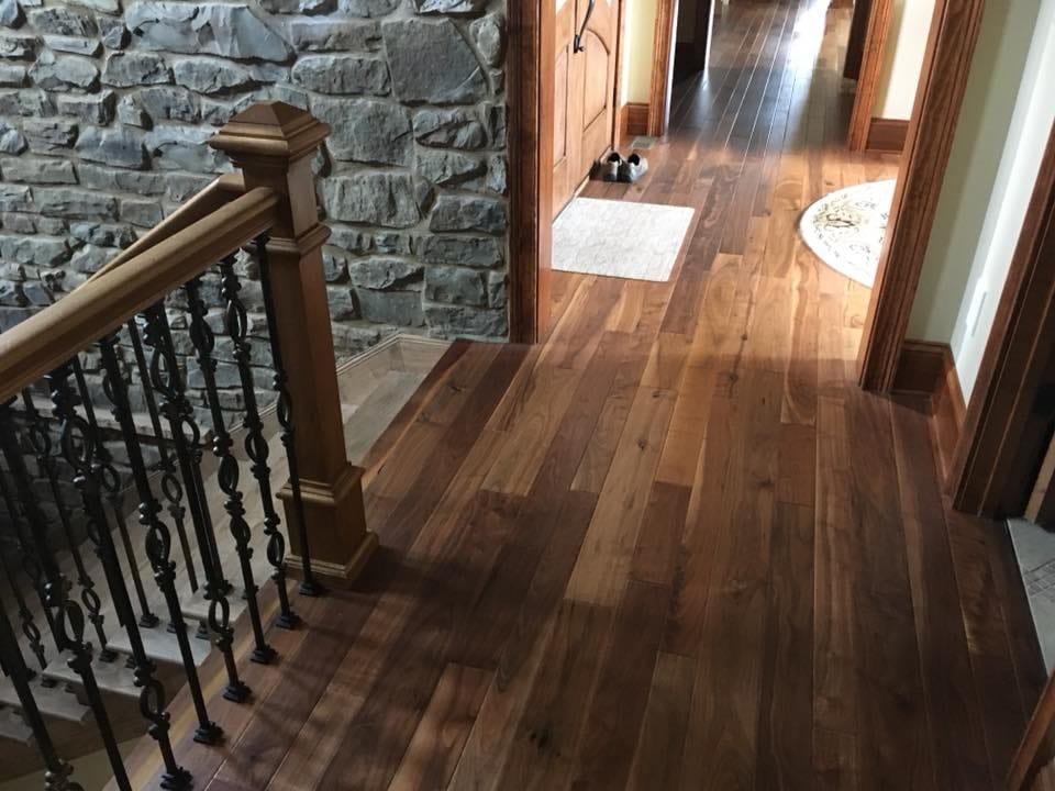 Hardwood flooring installed by Miller's Wholesale Flooring in East Tennessee