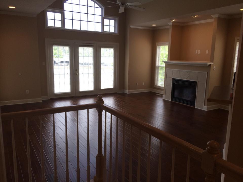 Hardwood flooring installed by Miller's Wholesale Flooring in East Tennessee