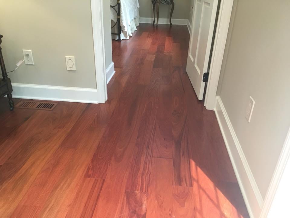 Hardwood flooring installed by Miller's Wholesale Flooring in East Tennessee