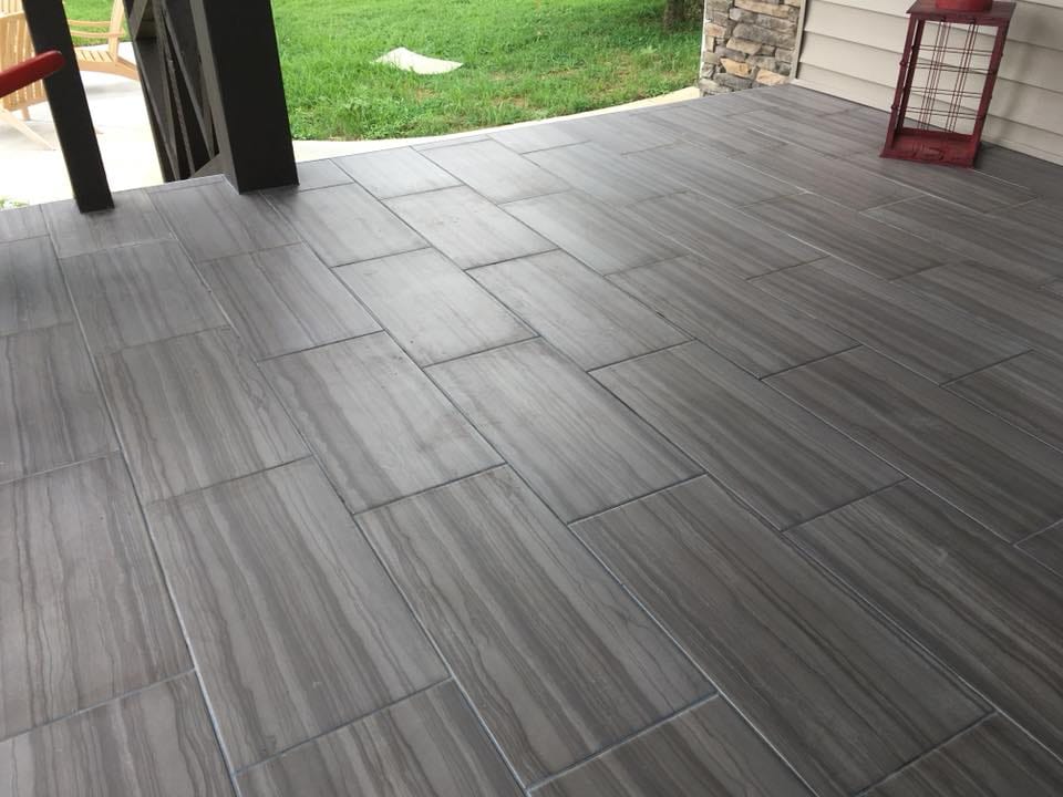 Tile & Stone flooring installed by Miller's Wholesale Flooring in East Tennessee