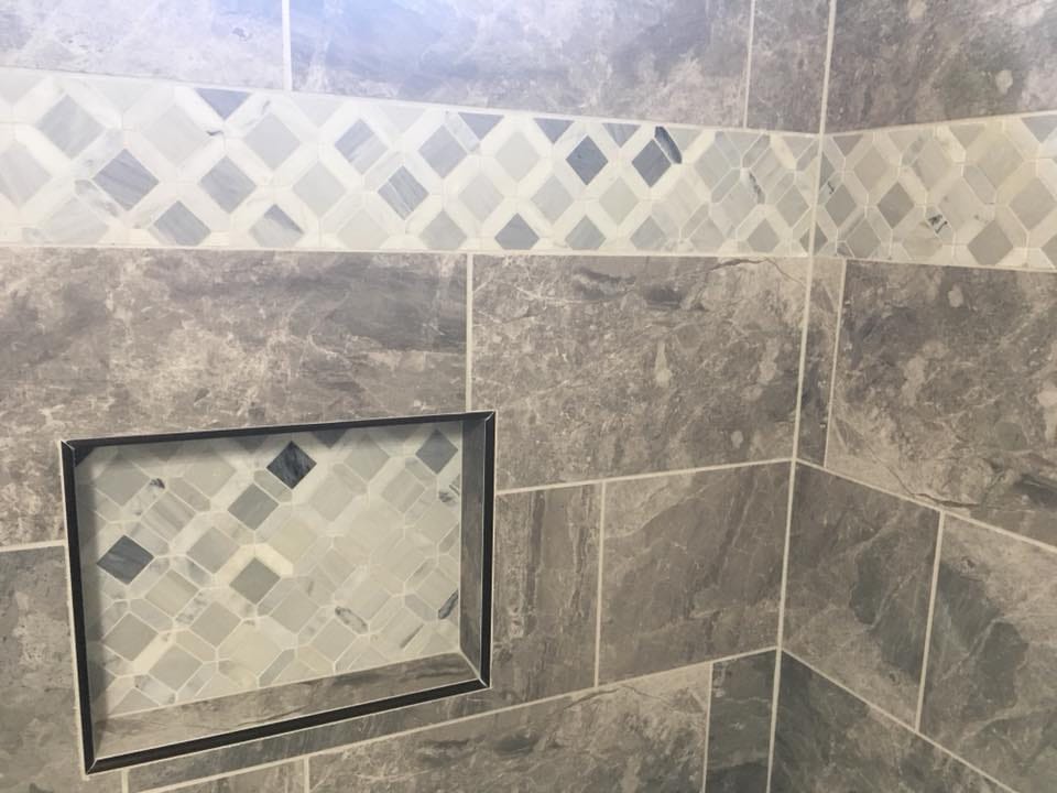 Tile & Stone flooring installed by Miller's Wholesale Flooring in East Tennessee