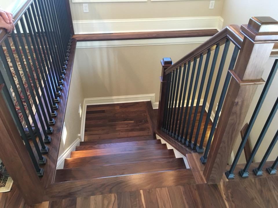 Hardwood flooring installed by Miller's Wholesale Flooring in East Tennessee