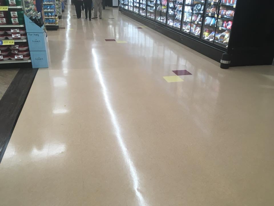 Commercial flooring installed by Miller's Wholesale Flooring in East Tennessee