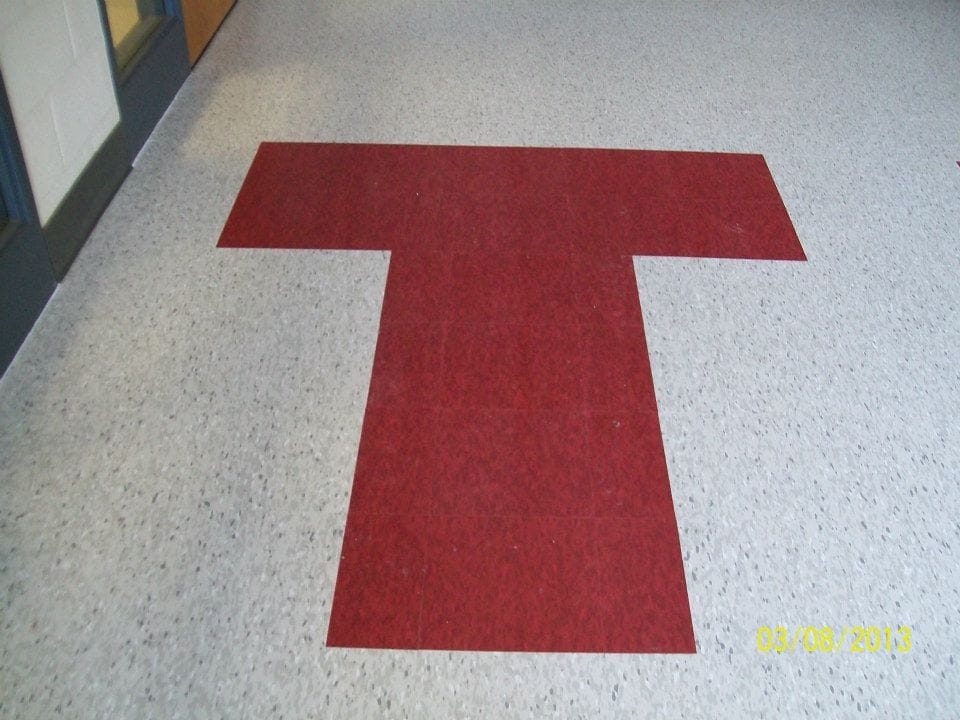 Commercial flooring installed by Miller's Wholesale Flooring in East Tennessee