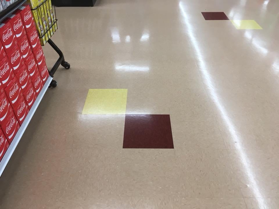 Commercial flooring installed by Miller's Wholesale Flooring in East Tennessee