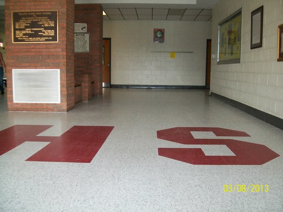 Commercial flooring installed by Miller's Wholesale Flooring in East Tennessee