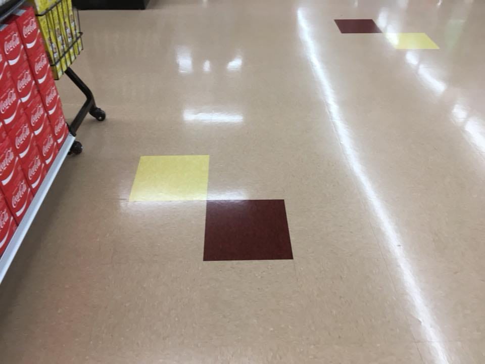 Commercial flooring installed by Miller's Wholesale Flooring in East Tennessee