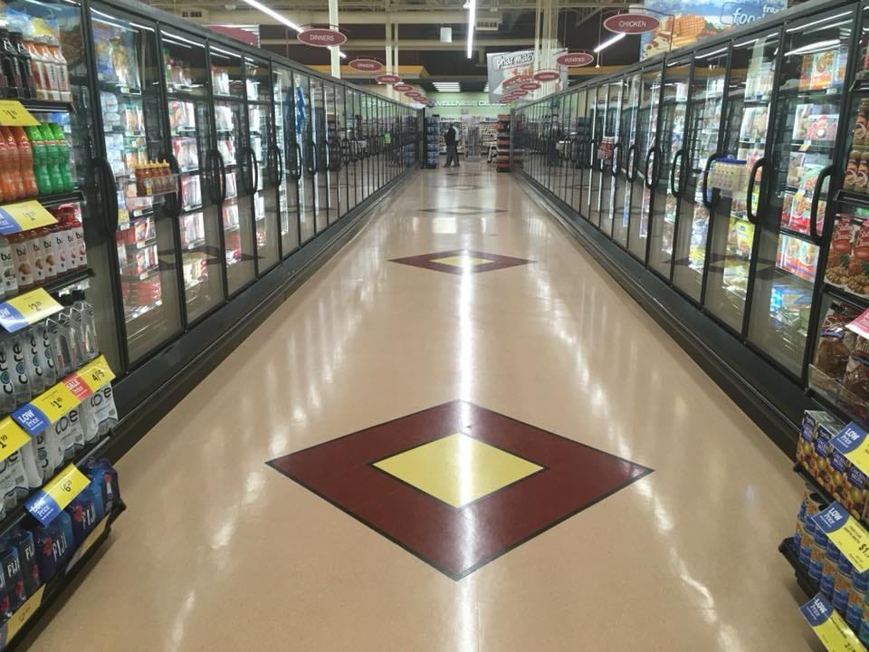 Commercial flooring installed by Miller's Wholesale Flooring in East Tennessee
