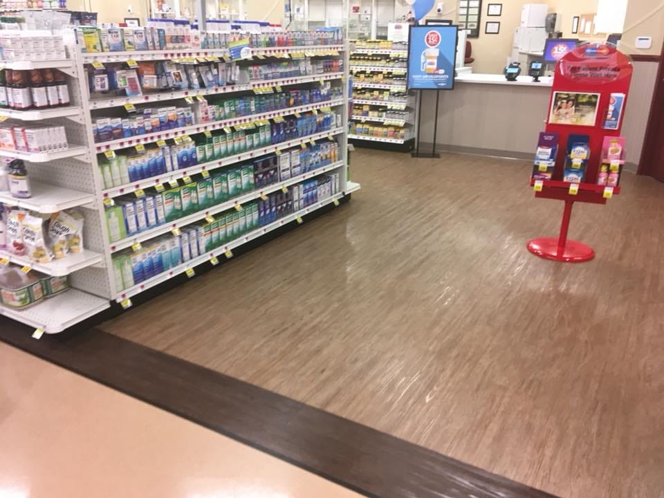 Commercial flooring installed by Miller's Wholesale Flooring in East Tennessee