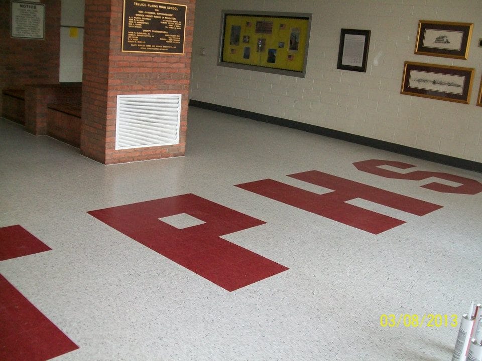 Commercial flooring installed by Miller's Wholesale Flooring in East Tennessee