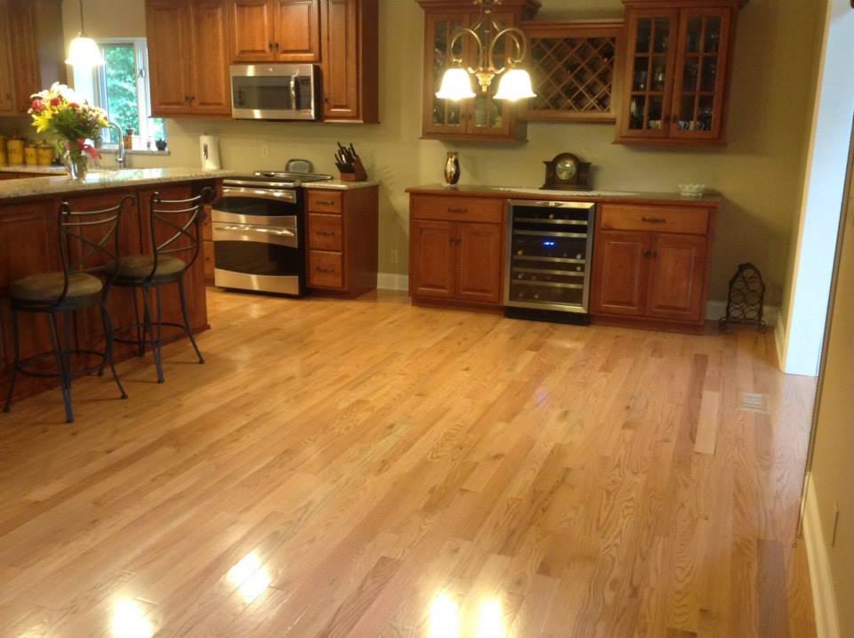 Hardwood flooring installed by Miller's Wholesale Flooring in East Tennessee
