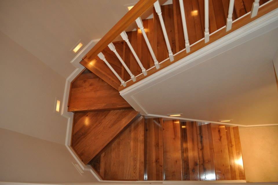 Hardwood flooring installed by Miller's Wholesale Flooring in East Tennessee